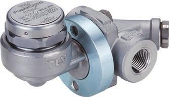 thermostatic air venting with bimetal ring for fast start-up Easy maintenance Replacement module design enables quick inline steam trap repair, reducing maintenance costs and built-in screen for