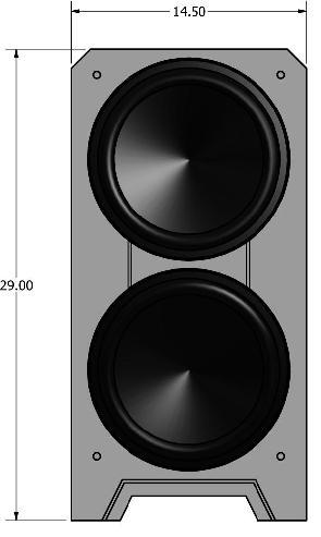 Specifications System Type: Subwoofer: Passive Radiator: Low Freq. Align: Inputs: Internal Amp: Freq.
