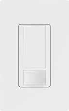 THE LUTRON DIFFERENCE Extended relay lifetime (250,000 on / off switch cycles) Tamper-resistant lens Any voltage, any phase (120 V-only sensors also available) Ambient light detection (set to