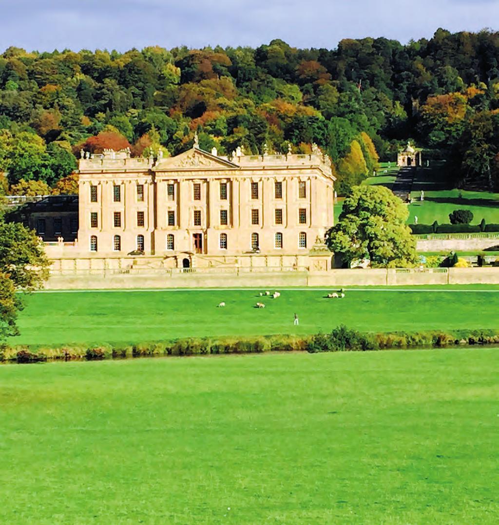 The neighbouring village of Baslow, situated just north of Chatsworth House presents some small shops and restaurants including the Michelin star rated Fischer s Baslow Hall.