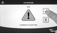 Maintenance Filter (continued) 13 Polish POLISH?. Press the button for YES.