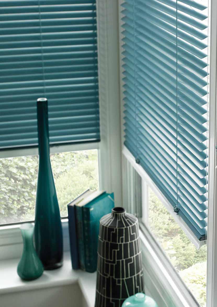 VENETIAN BLINDS WOOD & METAL Our venetian blinds are highly flexible and can be tailored to your