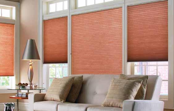 Inspire your space with modern appeal and smart functionality. Cellular Blinds feature an elegant honeycomb shaped blind with a difference: they are exceptionally energy efficient.