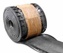 rolls Width: 14 Thickness: 5/8 CATEGORY 2 HURRICANE RATED Ridge Ventilation Ridge Roll 100% Natural Fiber TDI approved Easy installation Nails included 15 sq. in./lin. ft.
