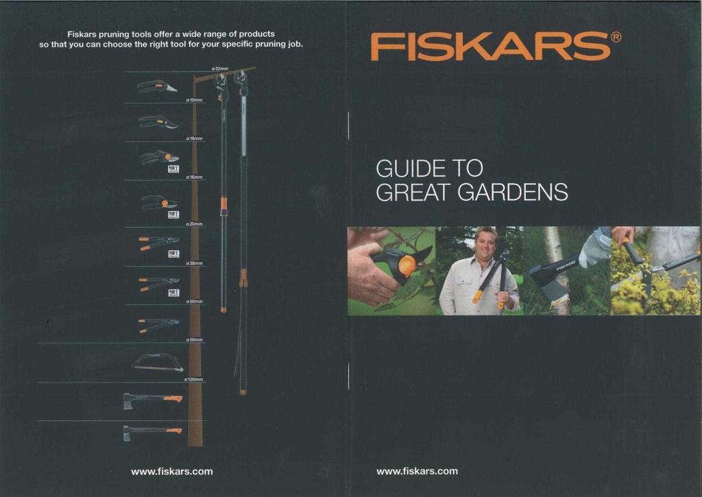 Fiskars pruning tools offer a wide range of products so that you can choose the right tool for your specific pruning