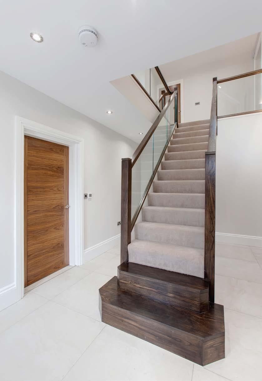Cedar Grange Welcome to Cedar Grange Entrance Hall With recessed lighting, two wall light points, deep skirtings and porcelain tiled floor with under floor heating.