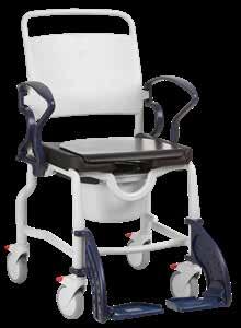 DIGNITY CLASSIC SHOWER CHAIR Comfortable for the patient, easy to clean, disinfect and maintain, attractive and durable.