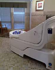 ATLANTIC RECLINING BATHING SYSTEM The RR7-II Atlantic is designed for healthcare