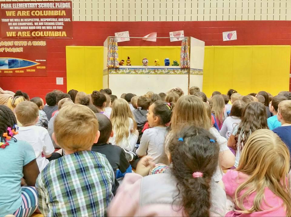 Fire Prevention / Risk Watch 2016 had our Fire Safety Specialists busy visiting elementary schools doing our fire prevention skits. Like always, we were assisted by our friends from Sesame Street.