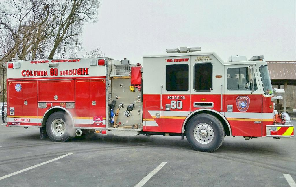 Apparatus Engine 801 Is a 2008 KME Predator. Has two main purposes: 1. Serves as a back up to Engine 802. 2. Has capabilities to rescue people trapped at vehicle accidents.