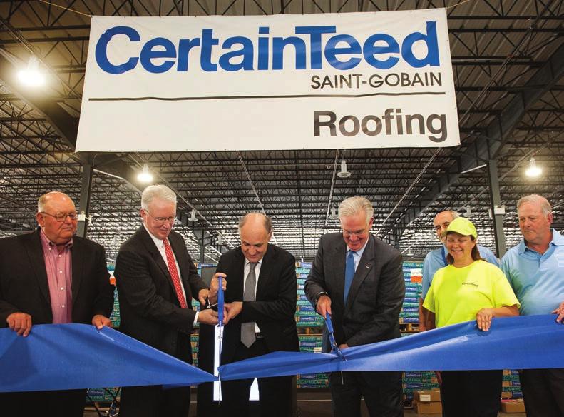 A subsidiary of Saint-Gobain, the world s largest and oldest building products company, CertainTeed and its affiliates have more than 5,700 employees and more than 60 manufacturing facilities
