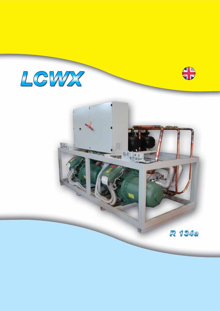 Water cooled water chillers from 200 kw to 1550 kw Screw Compressor Serie: Series: