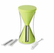 FRUITS & VEGETABLES CHOPPERS, MASHERS, & MORE SPIRAL SLICER Includes cleaning brush