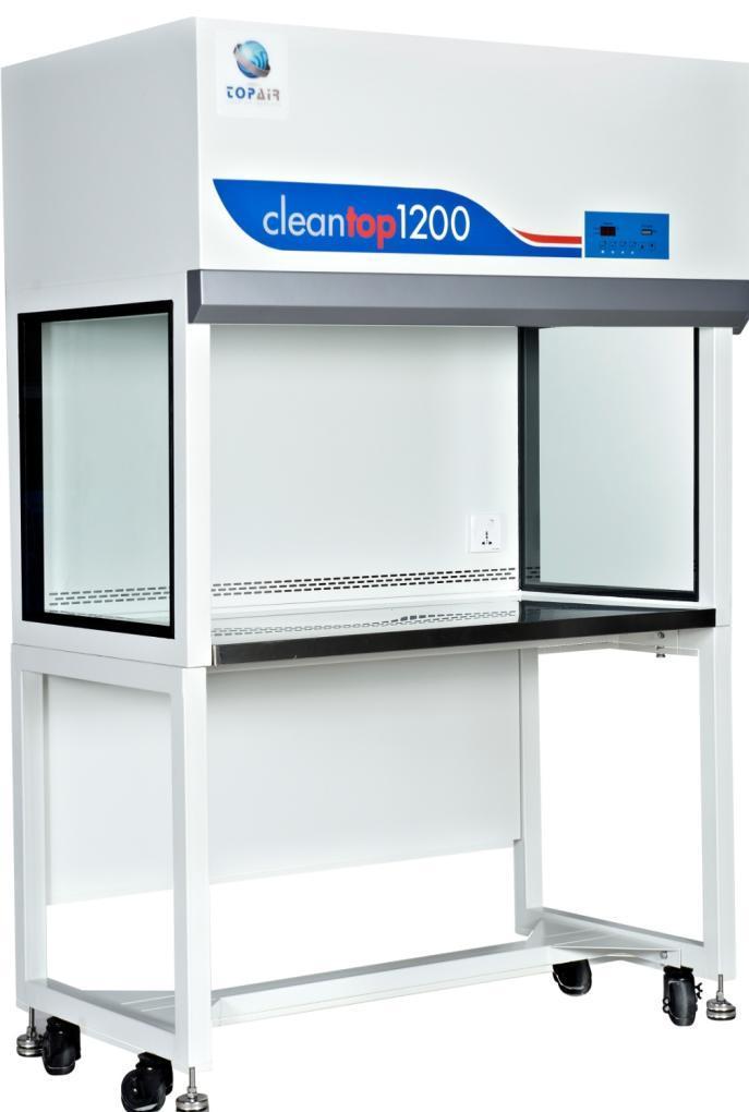 VERTICAL LAMINAR CLEAN BENCHES Vertical Clean Benches - HC-V Series Features Vertical air stream producing clean air at ISO5/ CLASS100 or ISO4/Class10 standards (depending on the filter installed)