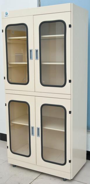CHEMICAL STORAGE CABINETS TopAir offers metal cabinets for storage of chemicals and clean equipment; made of epoxy coated, oven tempered metal.