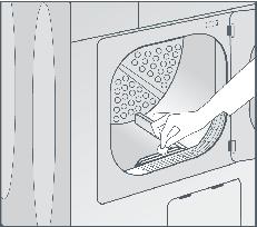 12 Maintenance and cleaning Lint filter Lint is generally formed during wearing and washing.