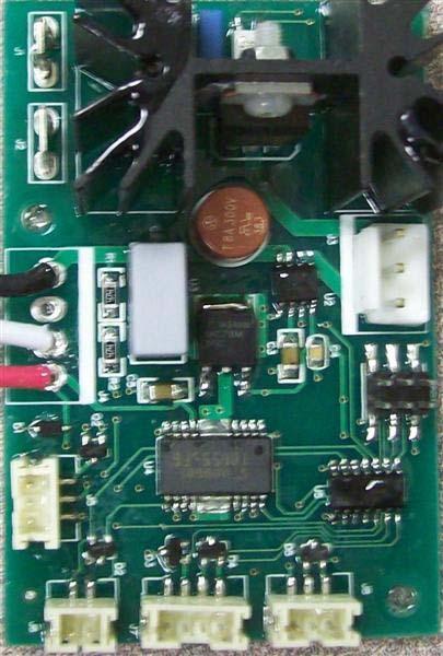 Electrical 1. The fuse on the logic board is for fire safety, not to protect the board. 2. If the motor current increases and the fuse doesn t blow, then the chip will shutdown the motor. 3.