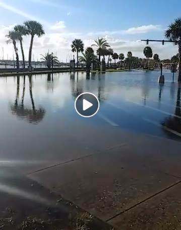 Bayfront flooding; Nor easter Storm; November, 2018 STILL NEEDS WORK FLORIDA COMMUNITY RESILIENCY INITIATIVE MAY, 2017 FDOT Roadway Improvements that are Somewhat Resilient More Tide Flex Valves