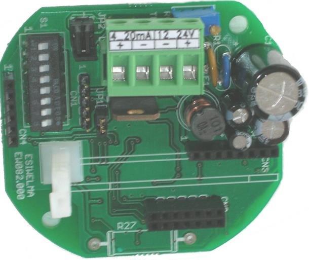 Mechanical installation of the optional relay card The control card can be expanded with a relay card inserted into a dedicated connector CN3 with four SPDT relays that will be