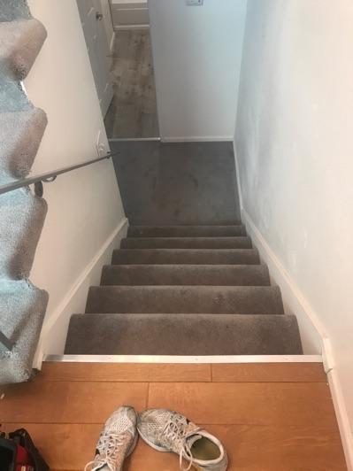 1. Stair Stairs Leading to Basement Steps appeared uniform.