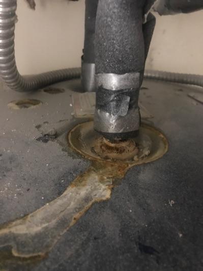 Water heater temperature is in excess of 120 degrees, recommend adjustment to prevent accidental