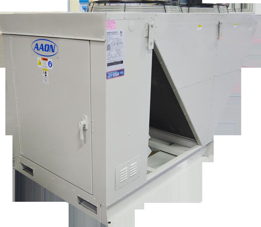 access and serviceability for the isolated compressor and controls compartment.