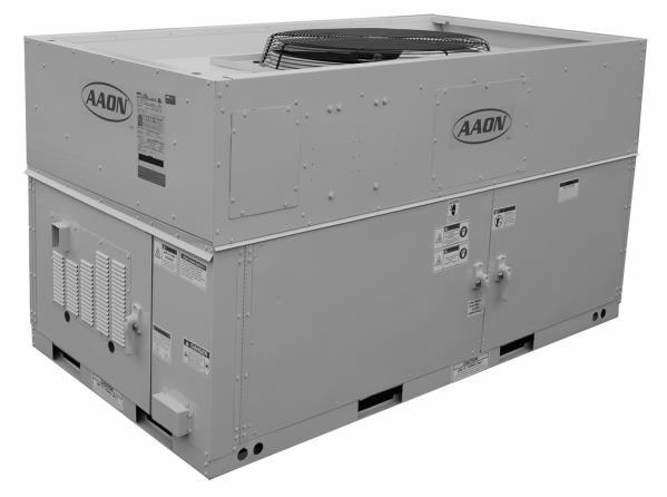 Installation AAON equipment has been designed for quick and easy installation.