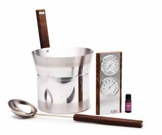 9015 2900 BLONDE GIFT PACKAGE Contains ladle, bucket, fragrance, hygro/thermo. Item no. 9015 2896 DARK ACCESSORIES Hygrometer/Thermometer Item no. 9015 2780 Hygrometer Item no.