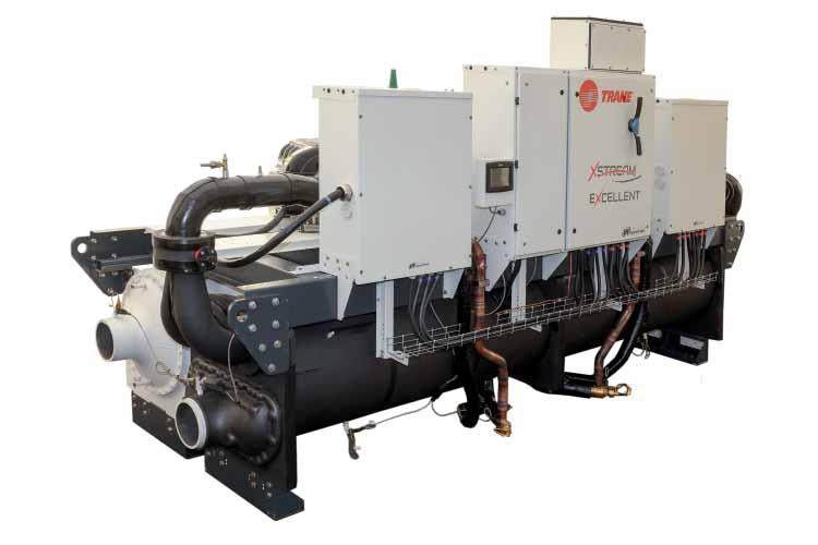 Water-cooled chillers with High Speed Centrifugal Compressors Refrigerant