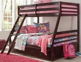 Twin/Twin Bunk Bed (59) Twin/Full Bunk Bed (58P/58R) Solid Wood B362 Delburne (Signature Design) Rustic group in pine