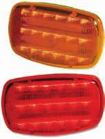 Strobes & Flashers POD Hazard Warning Lights LED Magnetic Hazard Flashers TLV274 HEMF18A HEMF18R Visible ¼ mile away in daylight conditions!