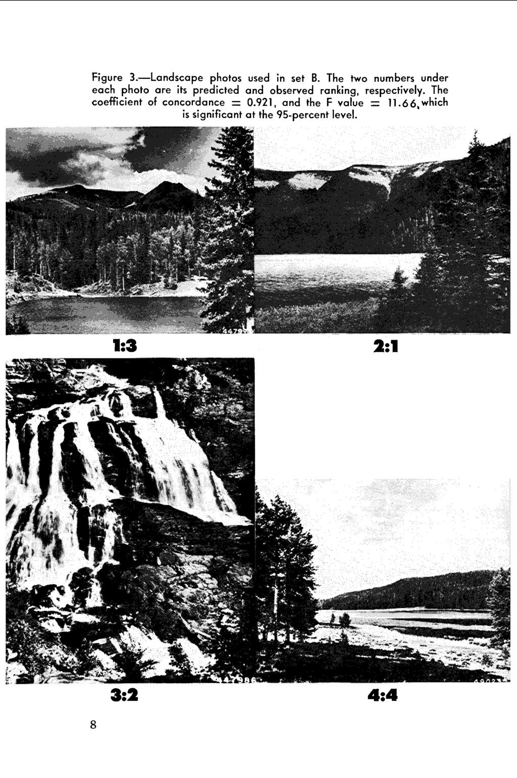Figure 3.-Landscape photos used in set B.