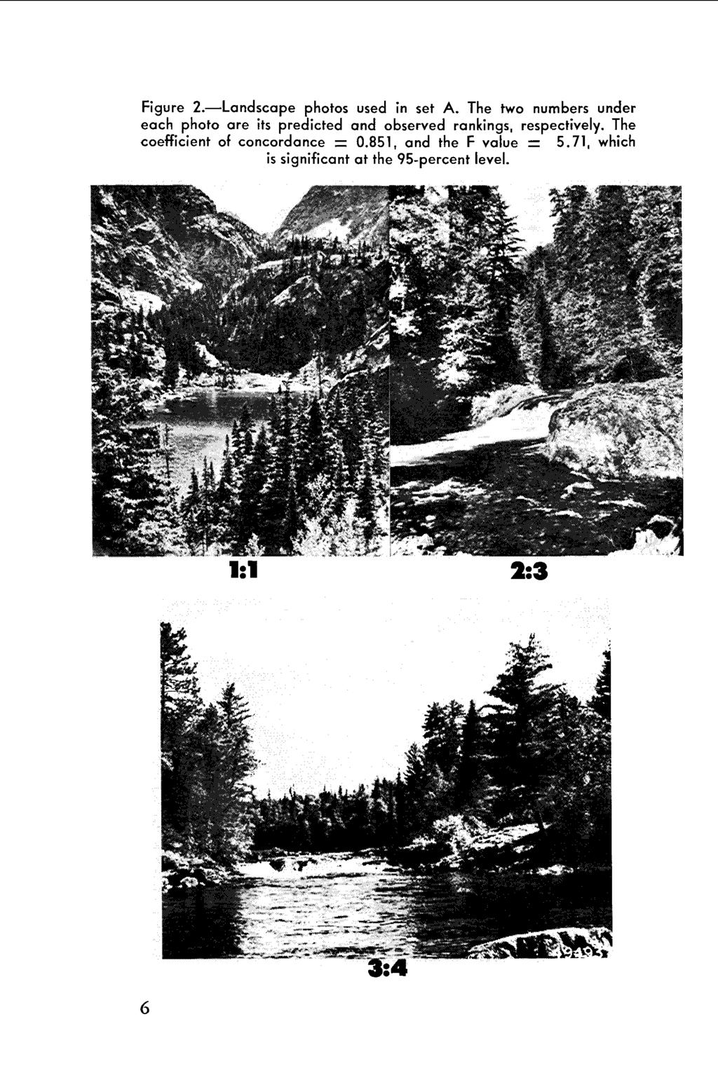 Figure 2.-Landscape photos used in set A.