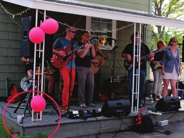 Porchfest Annual music events held across