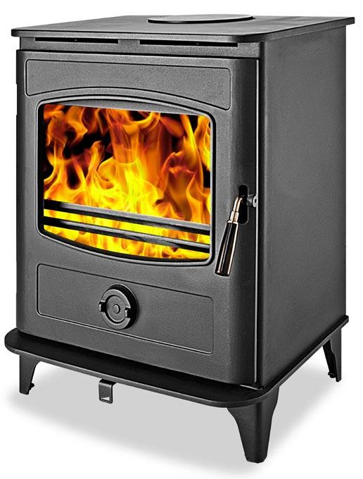 TEN GR910 direct AIR The largest stove in the range, the Ten not only has a powerful visual presence in a large fireplace but also delivers an equally powerful and effective 10kW of heat output for