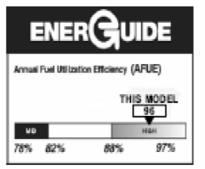 Up to 96% AFUE, TWO-STAGE, ECM GAS FURNACE EASIER TO SELL Up to 96% AFUE, all models, all positions All models have earned the ENERGY STAR Two stage heating operation Xtra SEER ECM blower motor