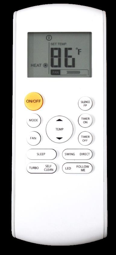 Additional Features Hand-held Remote Controller Every EMI System comes with an easy to use hand-held remote control so you can adjust your comfort level at the touch of a button.