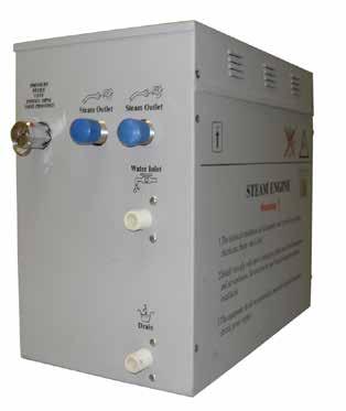 generator Control Panel which can be mounted inside or outside of the Shower Room 20 of connecting
