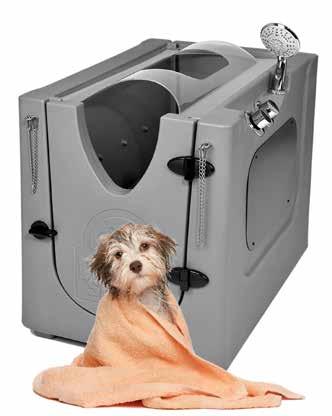 Home Pet Spa RA060 35in L x 25in W x 29in H Currently, dogs are