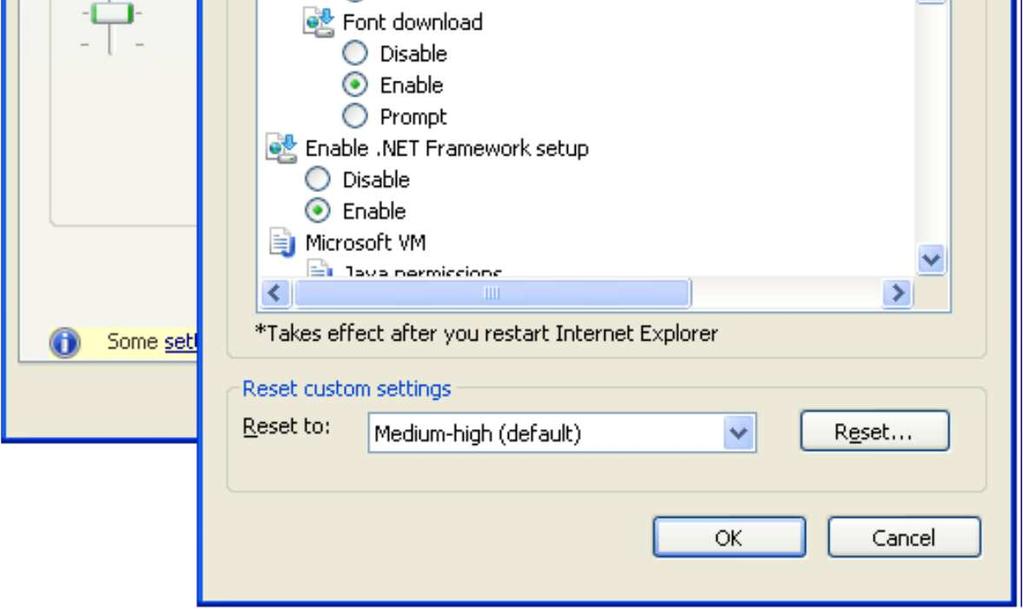 Select the menu command Tools Internet Options in Internet Explorer.