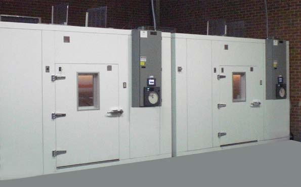 Walk-In/Drive-In Chambers Large capacity walk-in / drive-in chambers customized to meet your needs Walk-In chambers are used for cold storage or testing products that require a large capacity chamber.