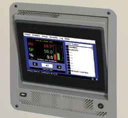 EZT-570i Touch Screen Controller simplifies operations and reduces programming time. EZ-Tilt feature allows controller to be tilted up or down to accomodate users of different heights.