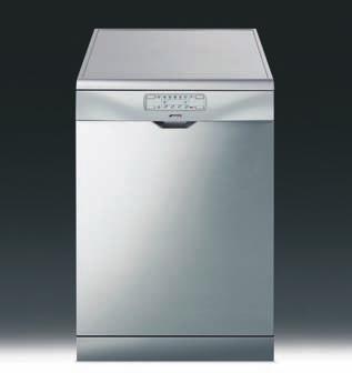 DC122SS 60CM DISHWASHER, SILVER WITH ST/STEEL DOOR ENERGY RATING: AA DC122W 60CM DISHWASHER, WHITE ENERGY RATING: AA 12 place settings 5 programmes 4 temperatures (38º 50º 65º 70º) Consumption (based