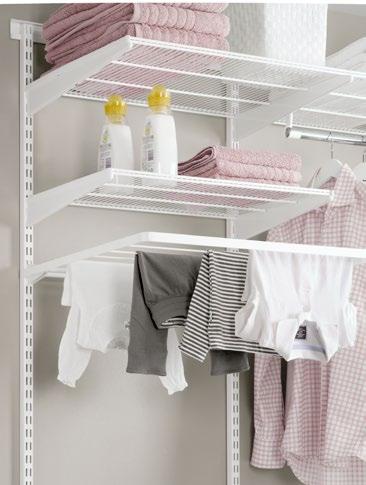 A spacious laundry room will make weekly or even daily visits more agreeable.
