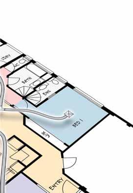 DOUBLE-STOREY In double-storey homes temperatures can