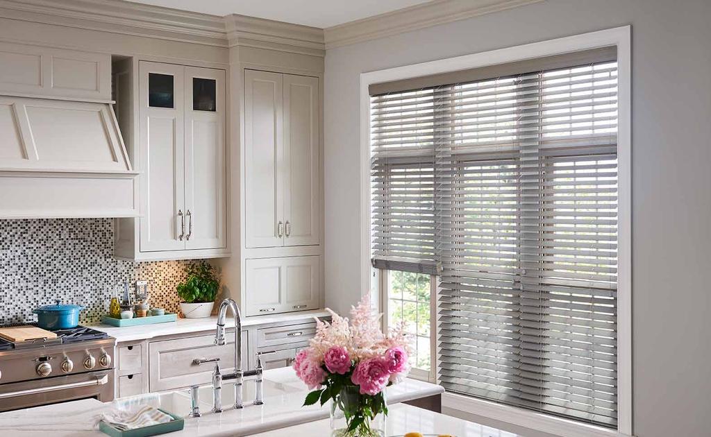 // WOOD BLINDS TRADITIONAL EDGE You re a modern traditionalist; we get it. Our Wood Blinds come in colors that add up to an equally new equation: classic + contrast = drama.