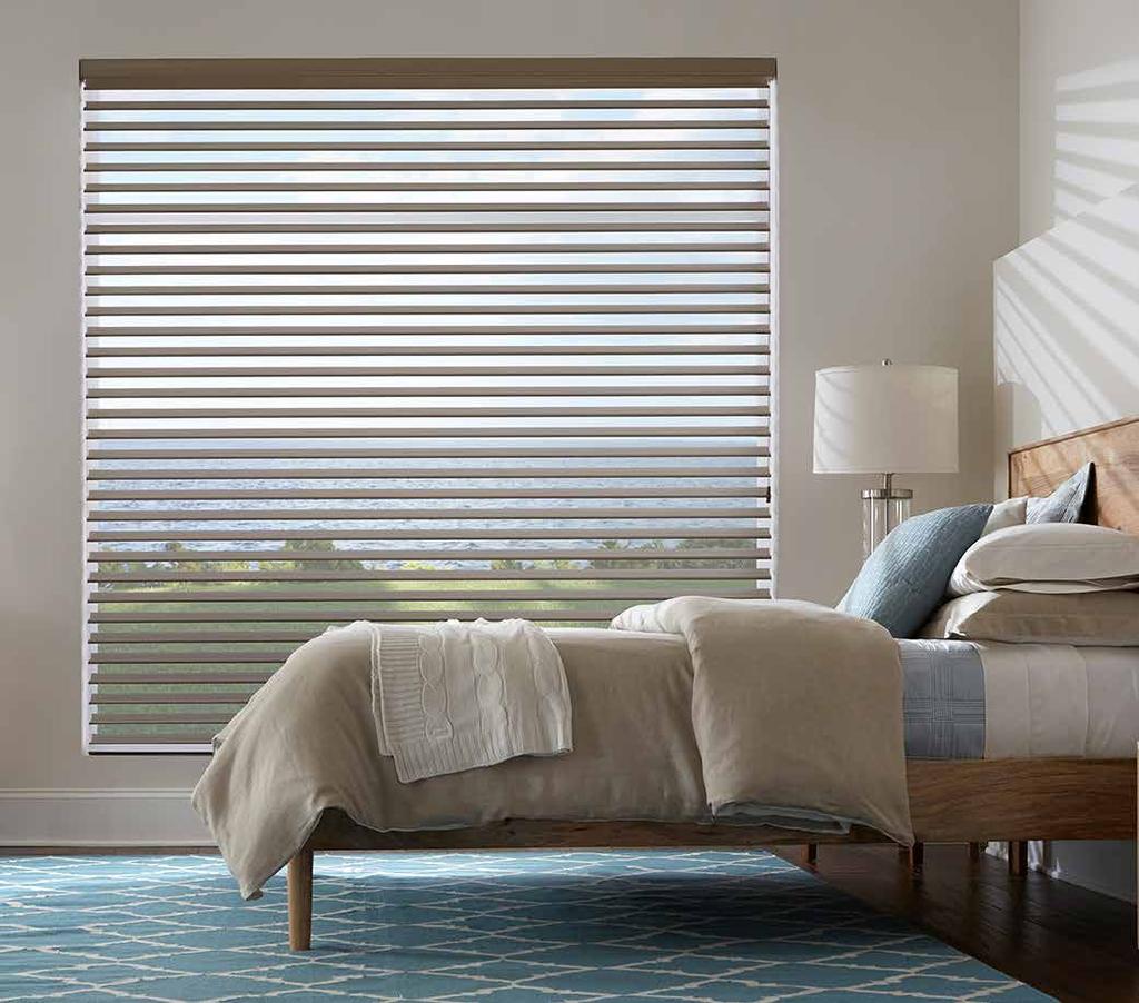 THE ALTA COLLECTION // SHADES AND SHADINGS // Window & Vertical Shadings Blend the beauty and softness of a sheer with the function and