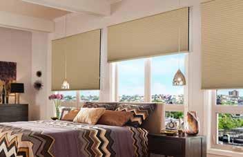 // Honeycomb Shades The insulating cell construction helps restrict the outside air, keeping both you and your home warmer