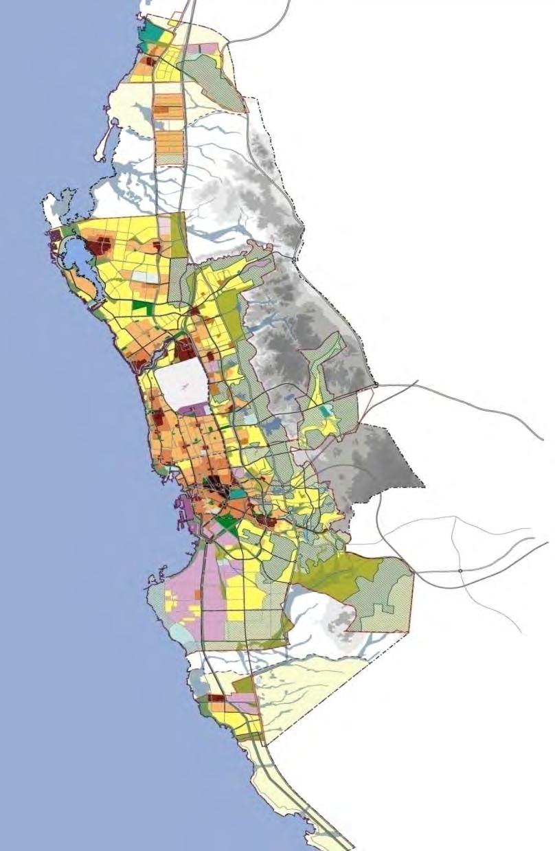 Jeddah Structure Plan By 2033 Jeddah will have: 6.3 million population 2.