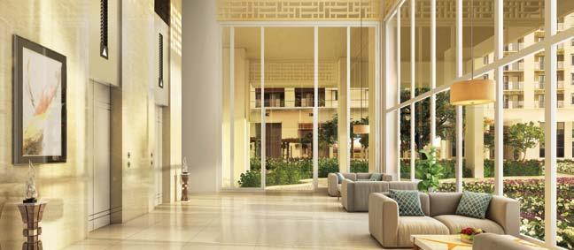 Exterior view - Double height lift lobby THE THOUGHT BEHIND MARQ At Marq, every aspect of this 28-acre enclave has been thoroughly thought through